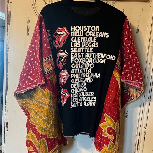 Up cycled Rolling Stones tour tee - Picture 3 of 6